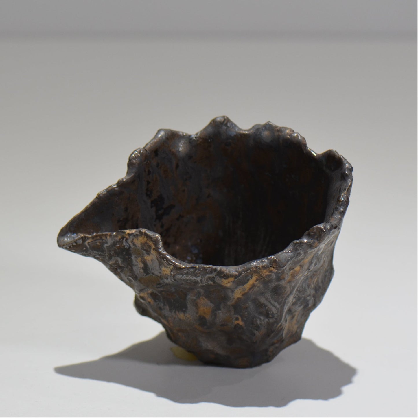 木村 貴史 / 黒錆釉片口酒器 /kt_10