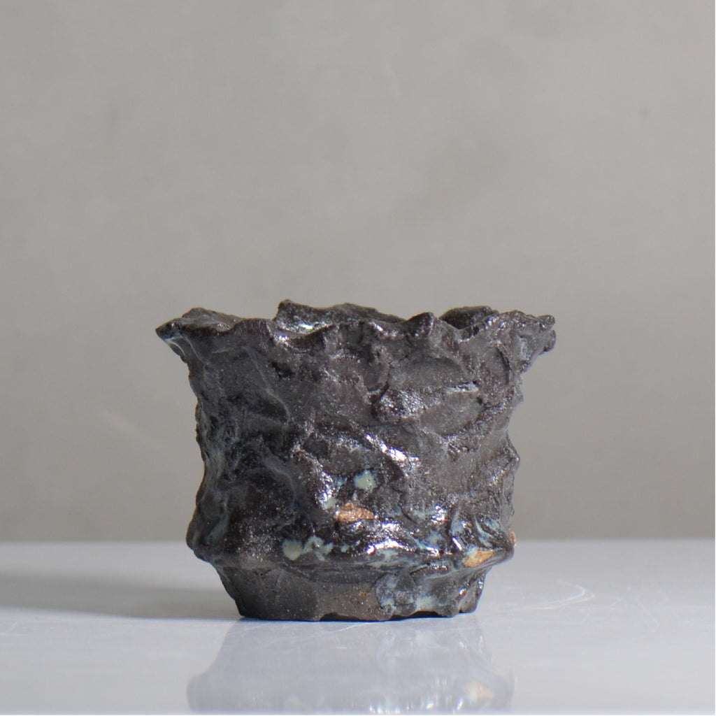 木村 貴史 / KUROSAI / kt2_ks02_s / 約 φ11cm / 植木鉢 
