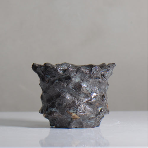 木村 貴史 / KUROSAI / kt2_ks02_s / 約 φ11cm / 植木鉢 
