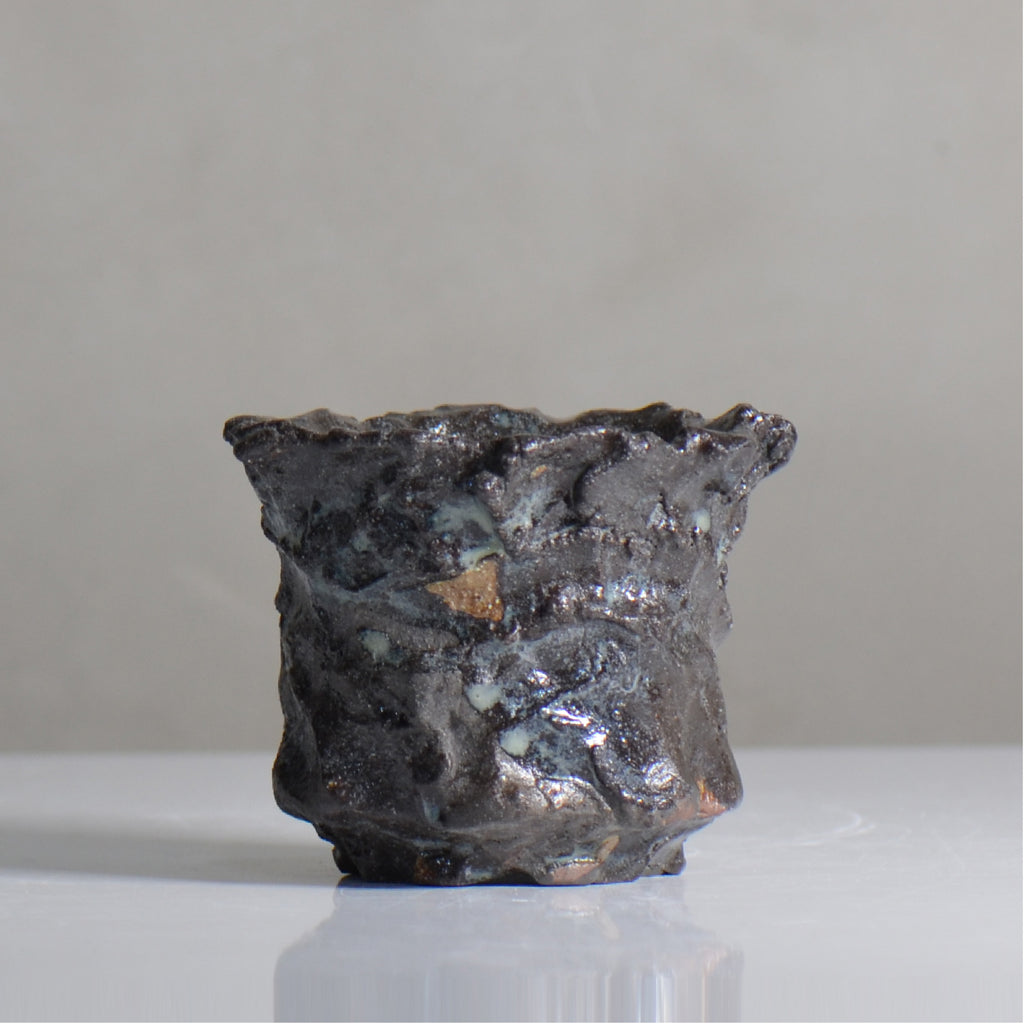 木村 貴史 / KUROSAI / kt2_ks03_s / 約 φ11.2cm / 植木鉢 
