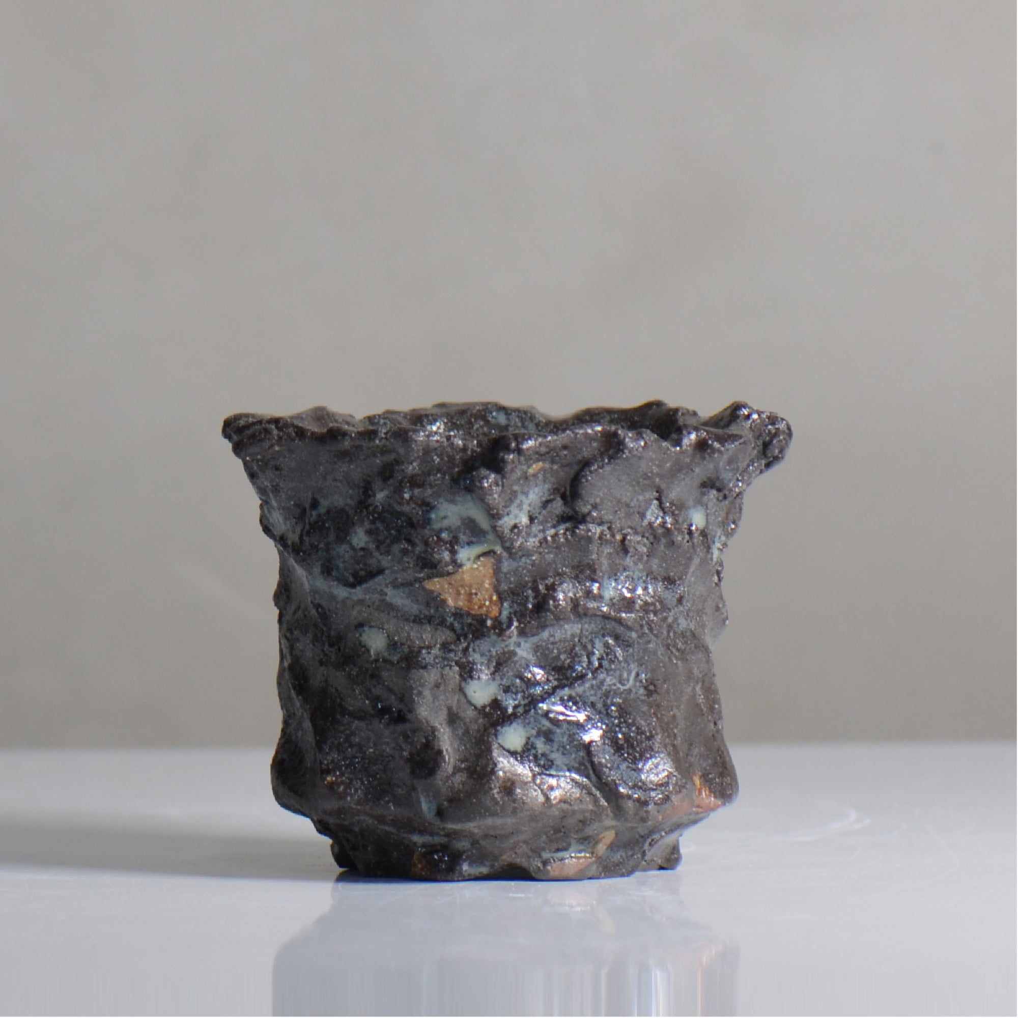 木村 貴史 / KUROSAI / kt2_ks03_s / 約 φ11.2cm / 植木鉢 
