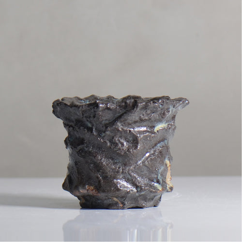 木村 貴史 / KUROSAI / kt2_ks03_s / 約 φ11.2cm / 植木鉢 
