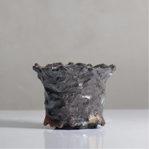 木村 貴史 / KUROSAI / kt2_ks04_s / 約 φ11.5cm / 植木鉢 
