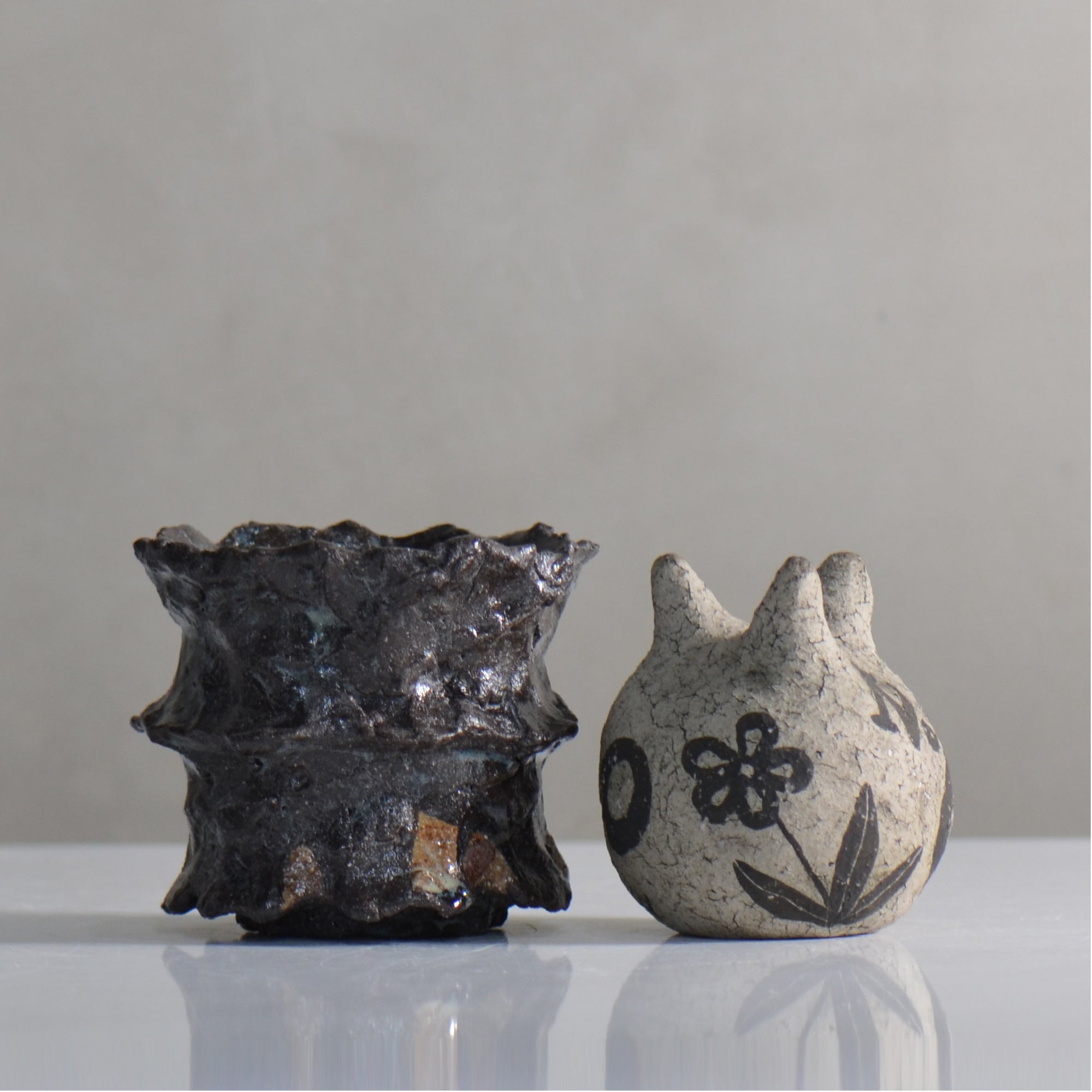 木村 貴史 / KUROSAI / kt2_ks05_xl / 約 φ10.5cm / 植木鉢 
