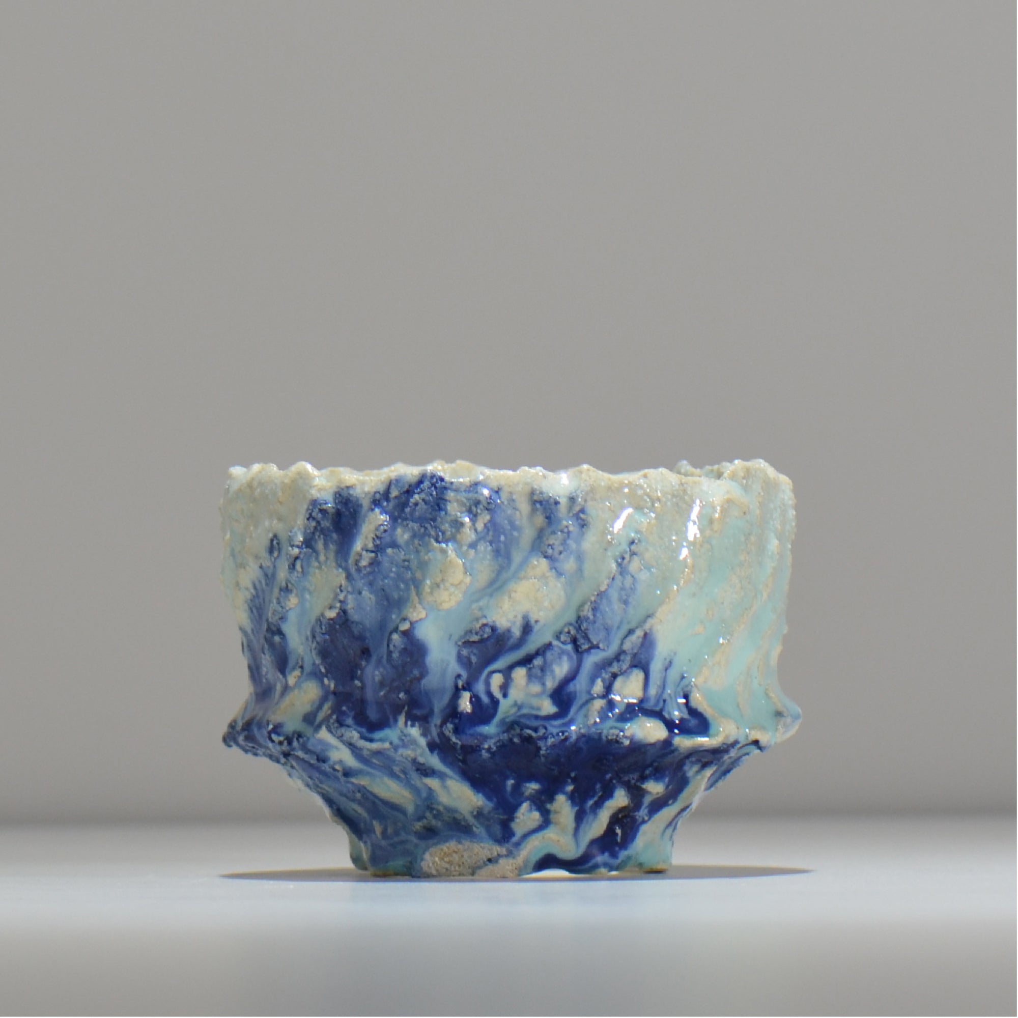 A876-1/木村元次 造/そば釉/組鉢/盛鉢/5客/ 木村 貴史 / 蒼流 / kt2_sr20_s / 約 φ11.5cm / 植木鉢 – ハチラボ