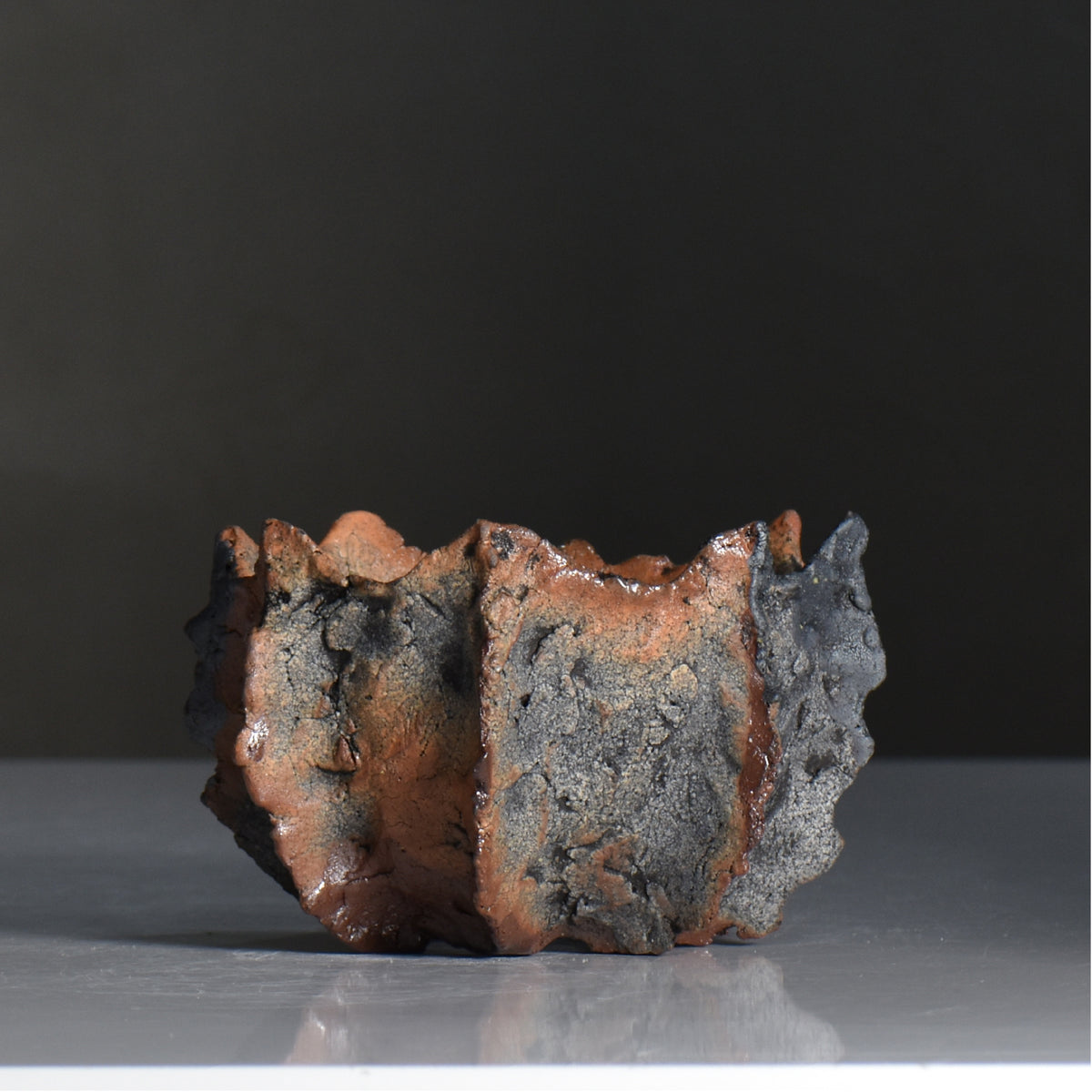 木村 貴史 / YAKISHIME / kt3_ys10_s /  約 φ11.7cm /  植木鉢