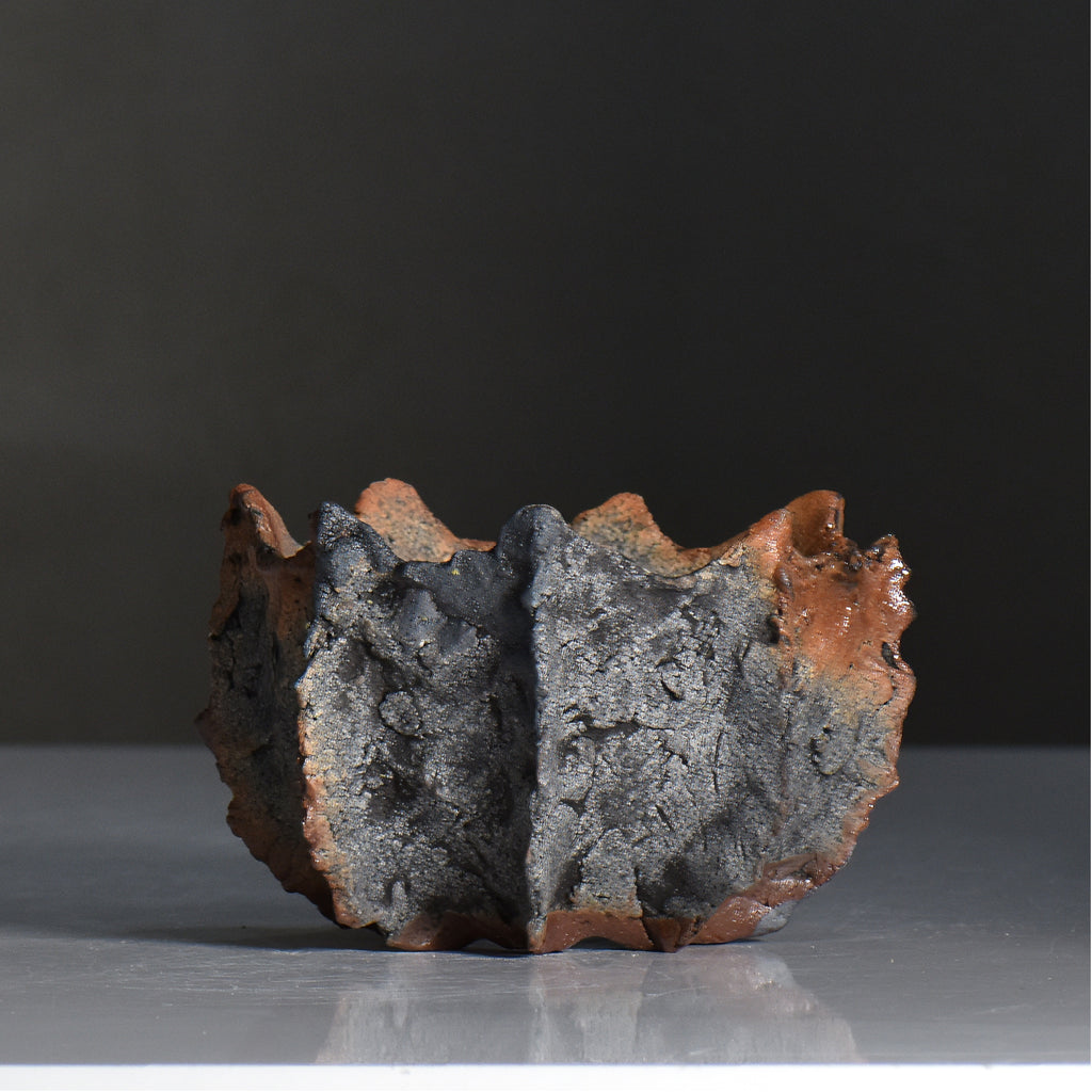 木村 貴史 / YAKISHIME / kt3_ys10_s /  約 φ11.7cm /  植木鉢