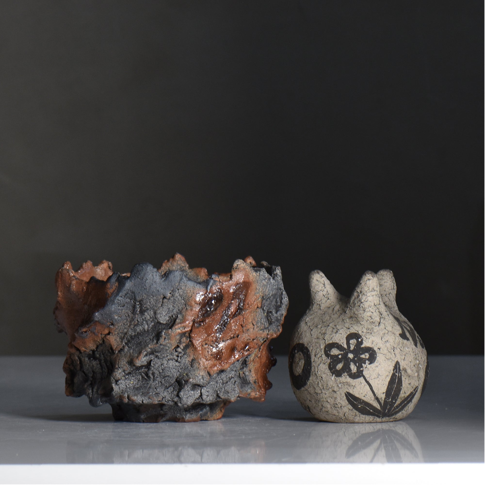 木村 貴史 / YAKISHIME / kt3_ys12_s / 約 φ12cm / 植木鉢 – ハチラボ
