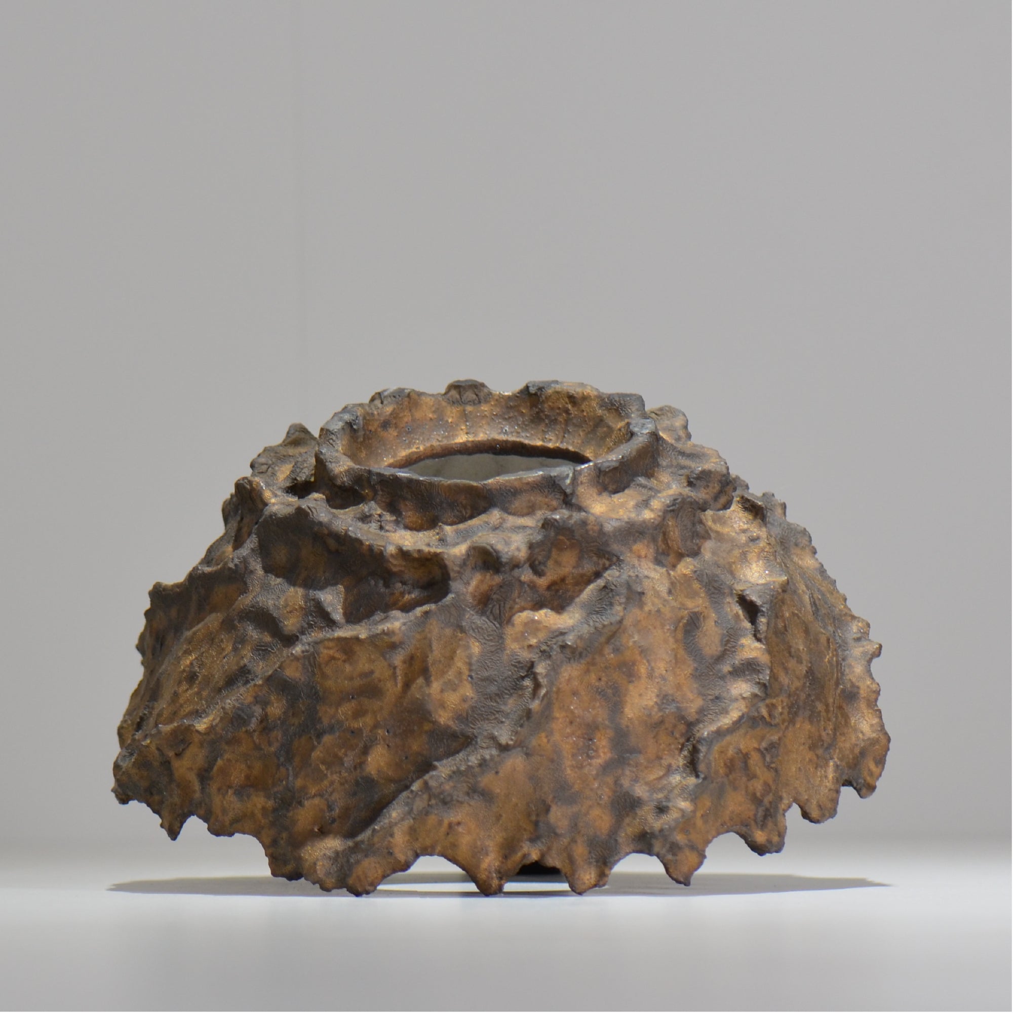 木村 貴史 / BRONZE/  kt_br01_xl /  約 φ21cm /  植木鉢