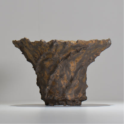 19.木村 貴史 / DEISAI bronze /  bronze_04_big  / 大鉢 /  約 φ22.5cm / 植木鉢