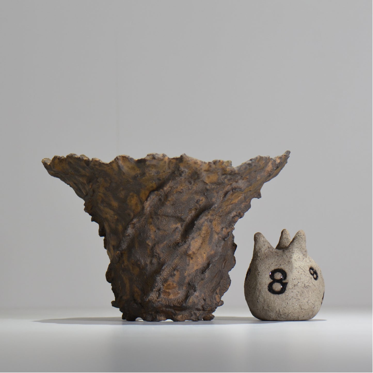 19.木村 貴史 / DEISAI bronze /  bronze_04_big  / 大鉢 /  約 φ22.5cm / 植木鉢
