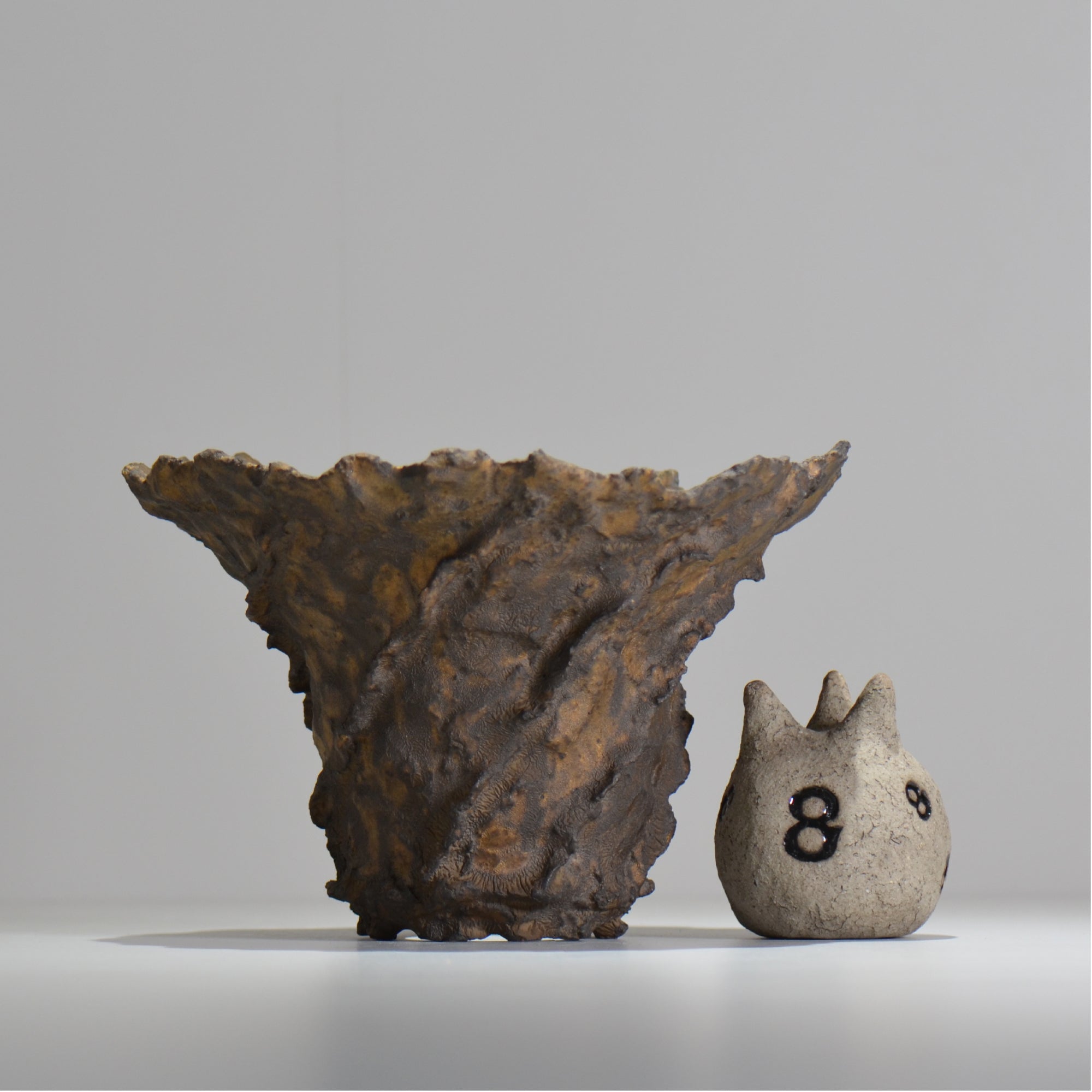 19.木村 貴史 / DEISAI bronze /  bronze_04_big  / 大鉢 /  約 φ22.5cm / 植木鉢