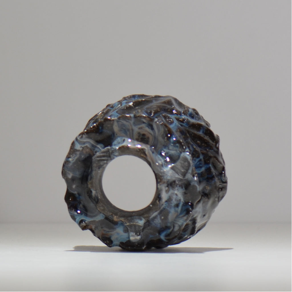 木村 貴史 / 深流-黒蒼 /  kt_sr04_s /  約 φ11.5cm /  植木鉢