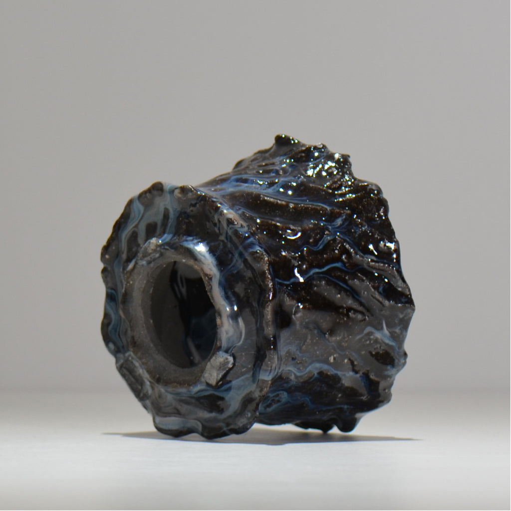 木村 貴史 / 深流-黒蒼 /   kt_sr05_s /  約 φ12cm /  植木鉢