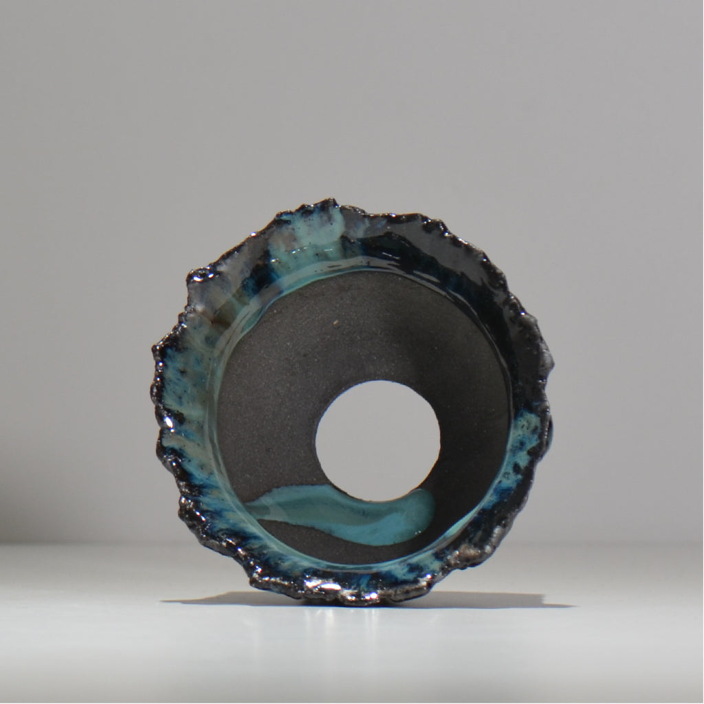 木村 貴史 / 深流-翡翠 /  kt_sr06_m /  約 φ13cm /  植木鉢