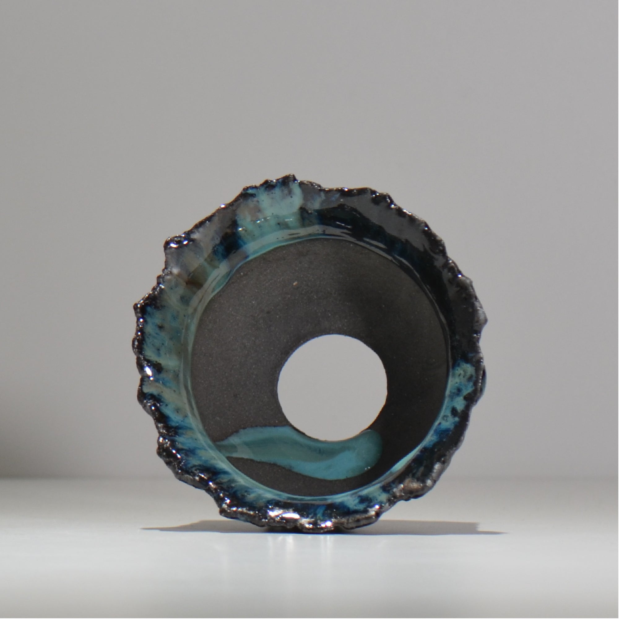 木村 貴史 / 深流-翡翠 /  kt_sr06_m /  約 φ13cm /  植木鉢