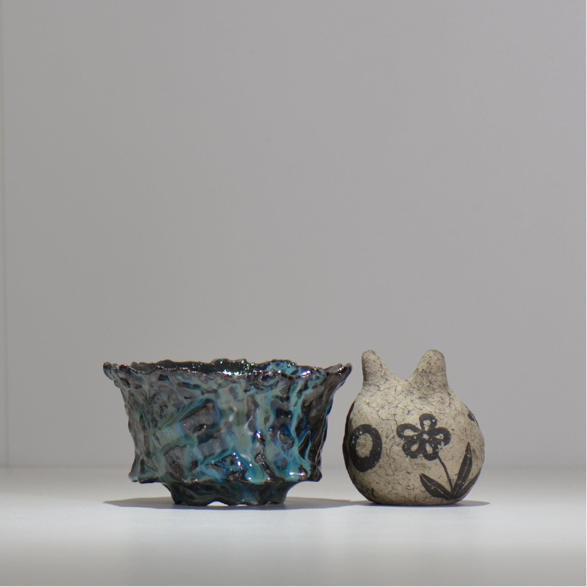 木村 貴史 / 深流-翡翠 /  kt_sr06_m /  約 φ13cm /  植木鉢