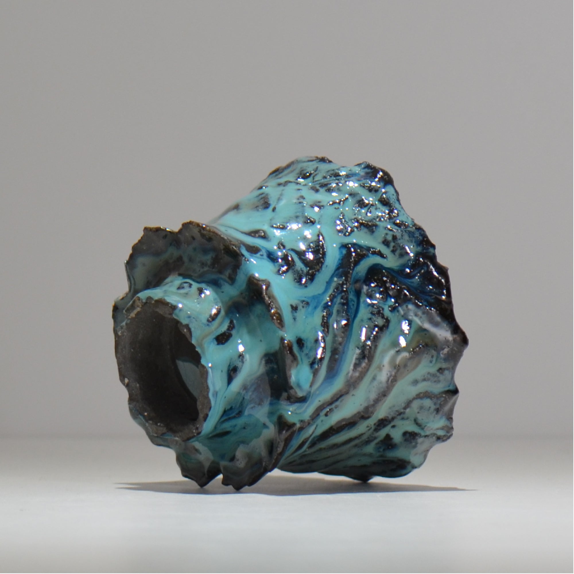 木村 貴史 / 深流-翡翠 /  kt_sr08_s /  約 φ12cm /  植木鉢