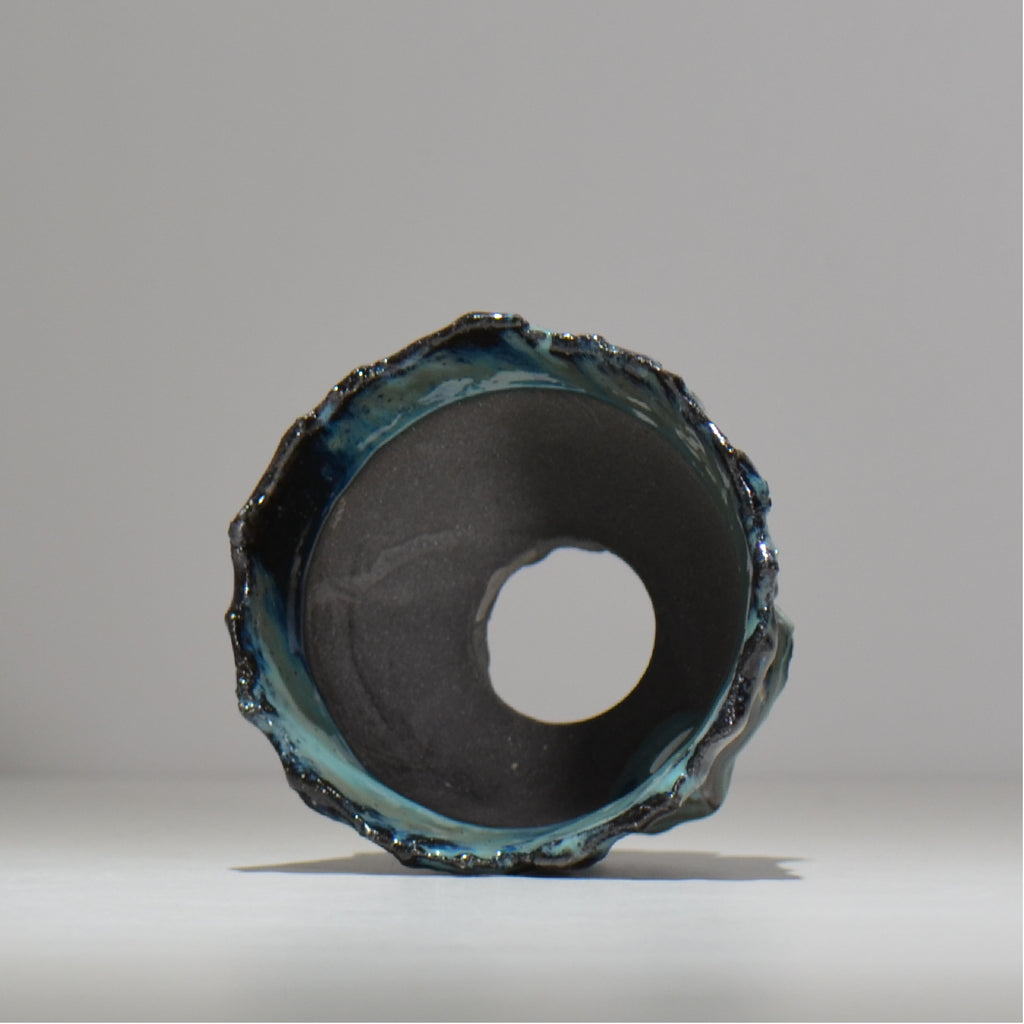 木村 貴史 / 深流-翡翠 /  kt_sr08_s /  約 φ12cm /  植木鉢