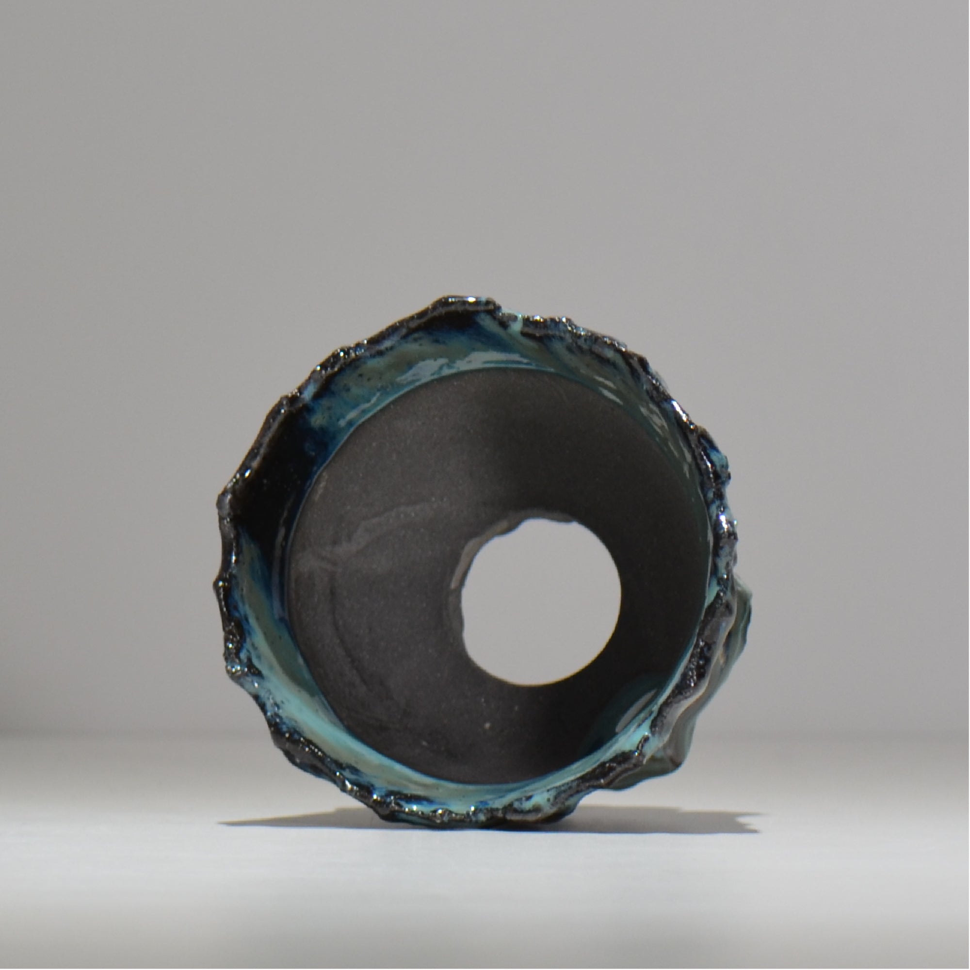 木村 貴史 / 深流-翡翠 /  kt_sr08_s /  約 φ12cm /  植木鉢