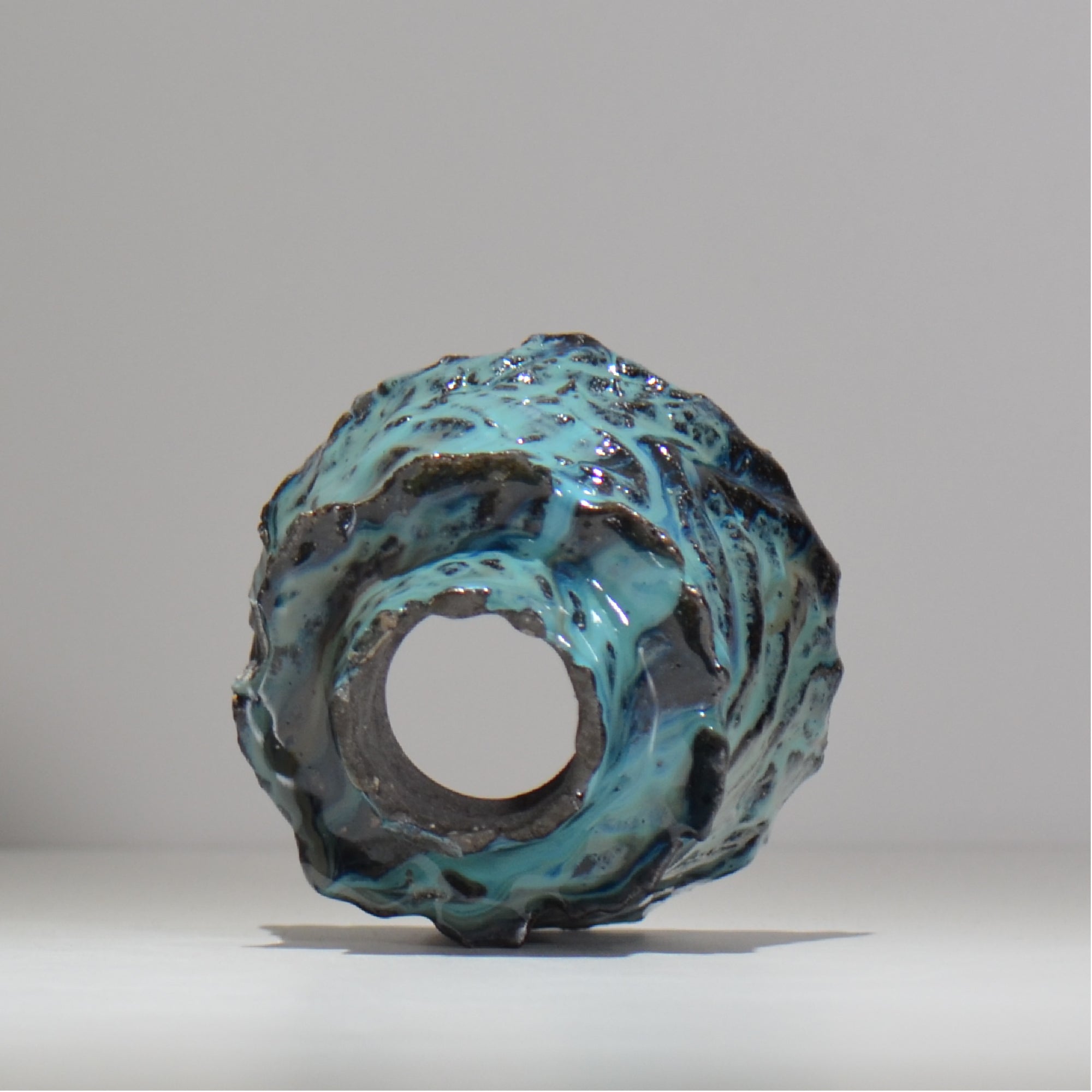 木村 貴史 / 深流-翡翠 /  kt_sr08_s /  約 φ12cm /  植木鉢