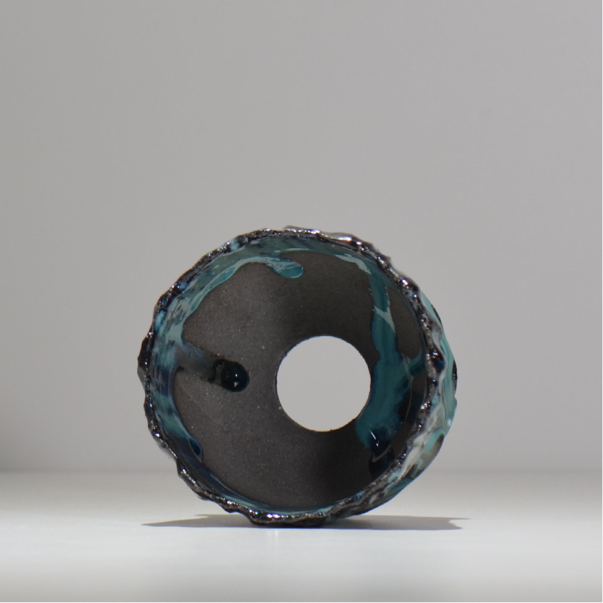 木村 貴史 / 深流-翡翠 /  kt_sr09_s /  約 φ11.3cm /  植木鉢