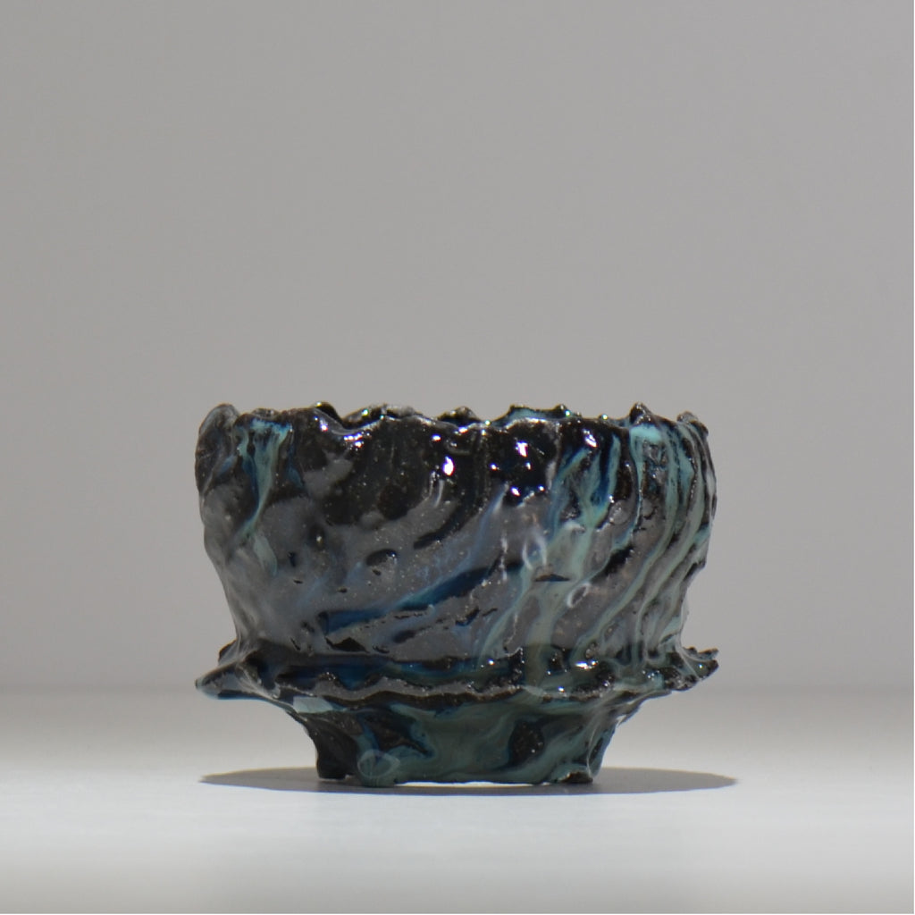 木村 貴史 / 深流-翡翠 /  kt_sr10_s /  約 φ11cm /  植木鉢