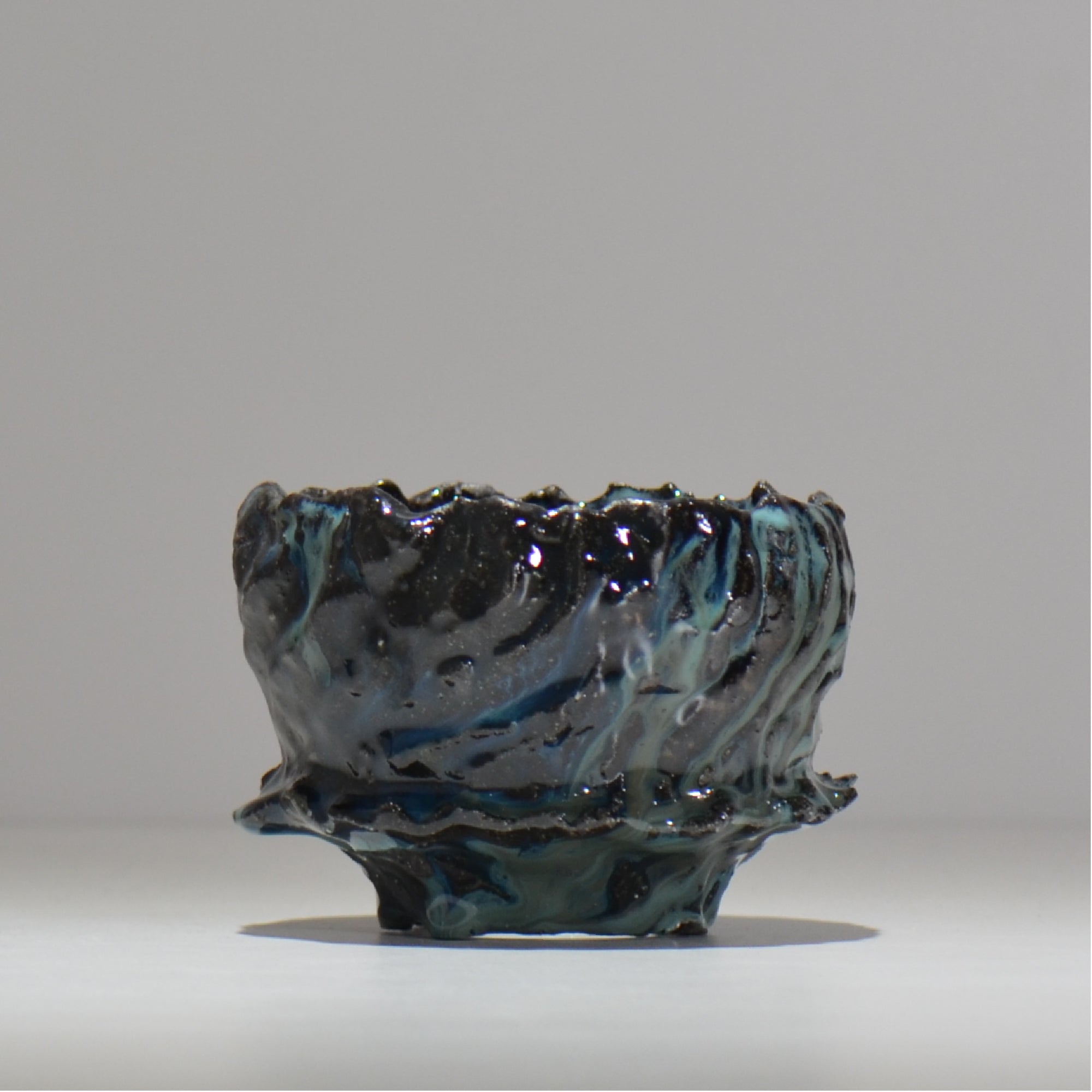 木村 貴史 / 深流-翡翠 /  kt_sr10_s /  約 φ11cm /  植木鉢