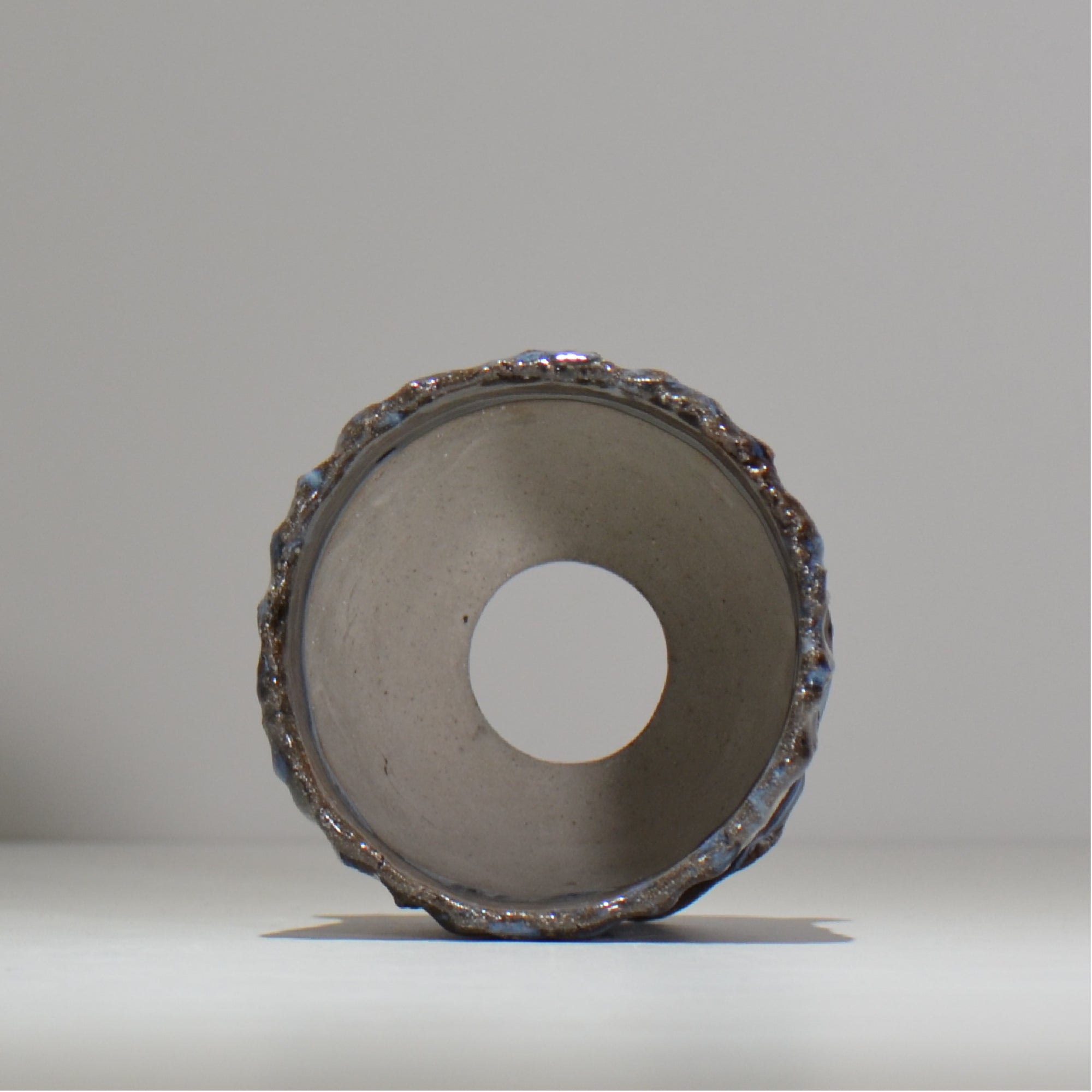 木村 貴史 / 深流-白波 /  kt_sr11_s /  約 φ12cm /  植木鉢