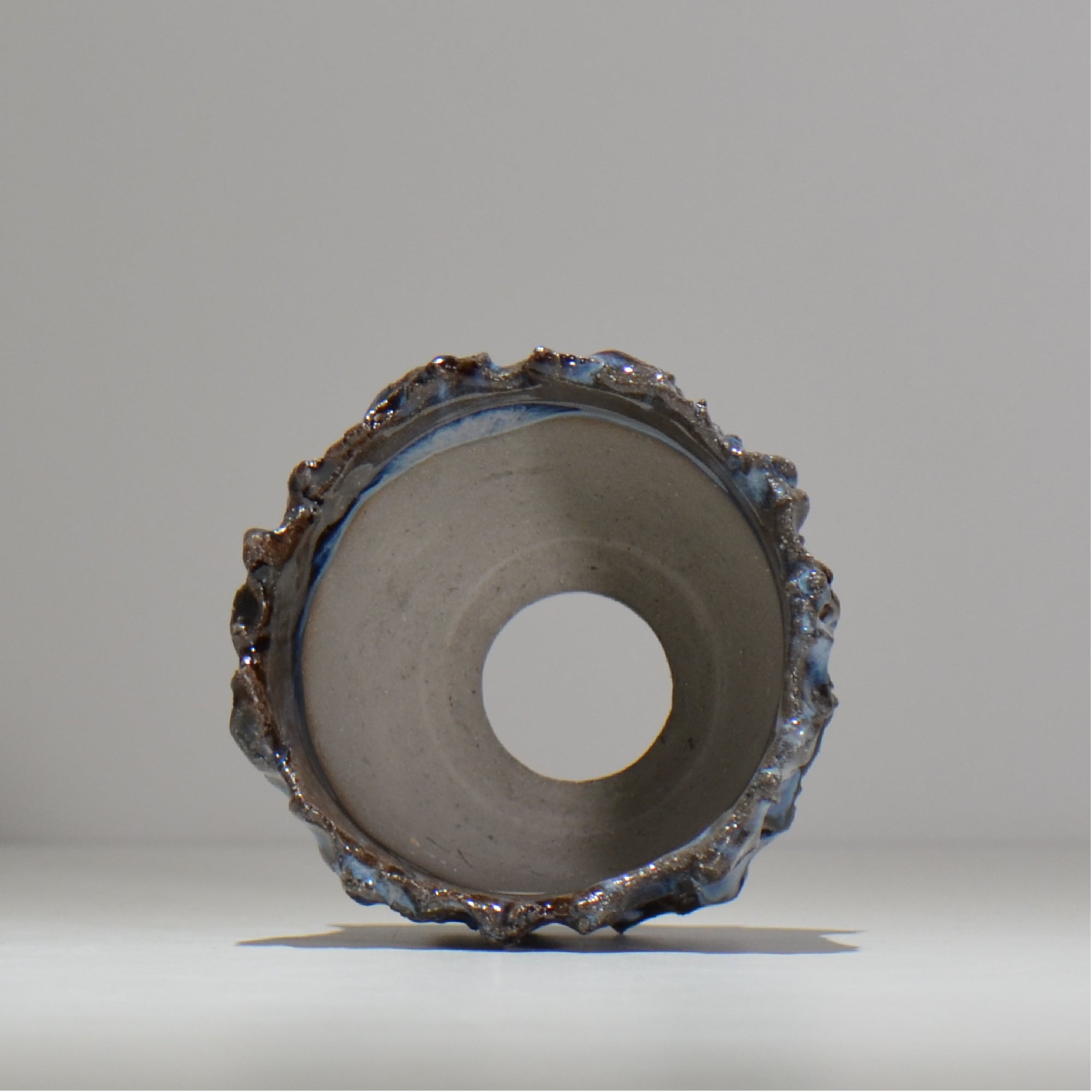 木村 貴史 / 深流-白波 /  kt_sr13_s /  約 φ12cm /  植木鉢