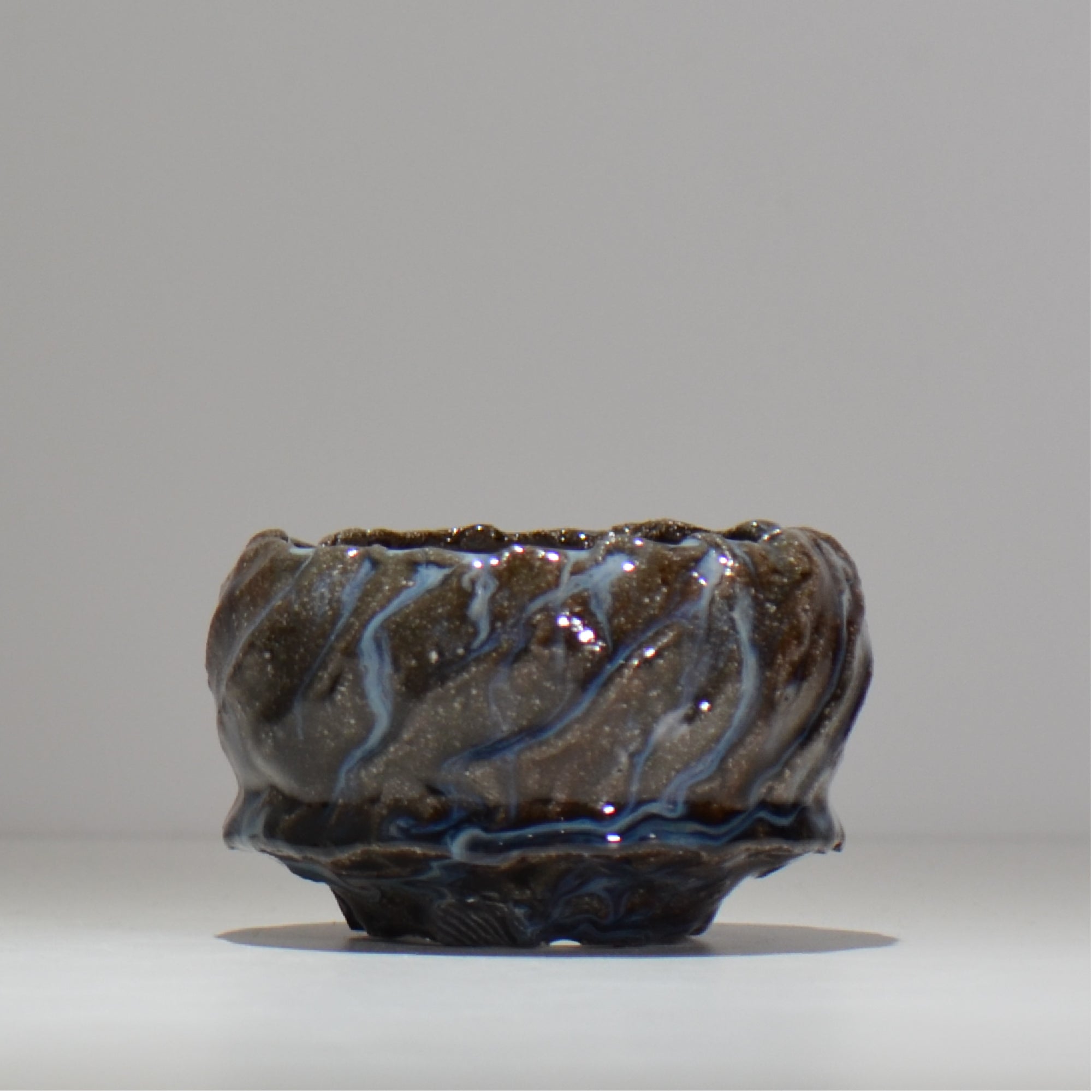 木村 貴史 / 深流-白波  /  kt_sr14_s /  約 φ12cm /  植木鉢