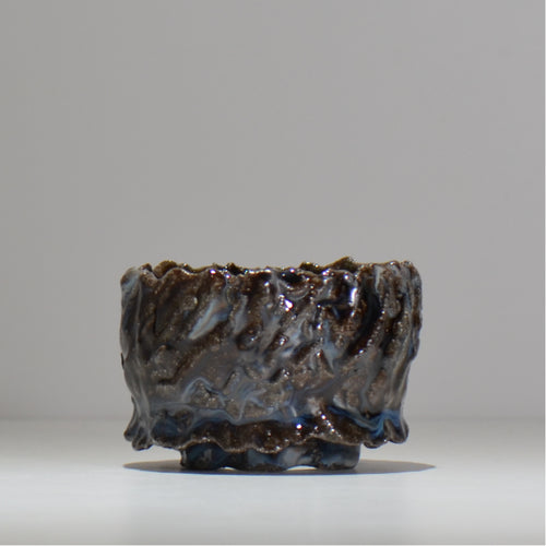 木村 貴史 / 深流-白波 /  kt_sr17_s /  約 φ11.5cm /  植木鉢