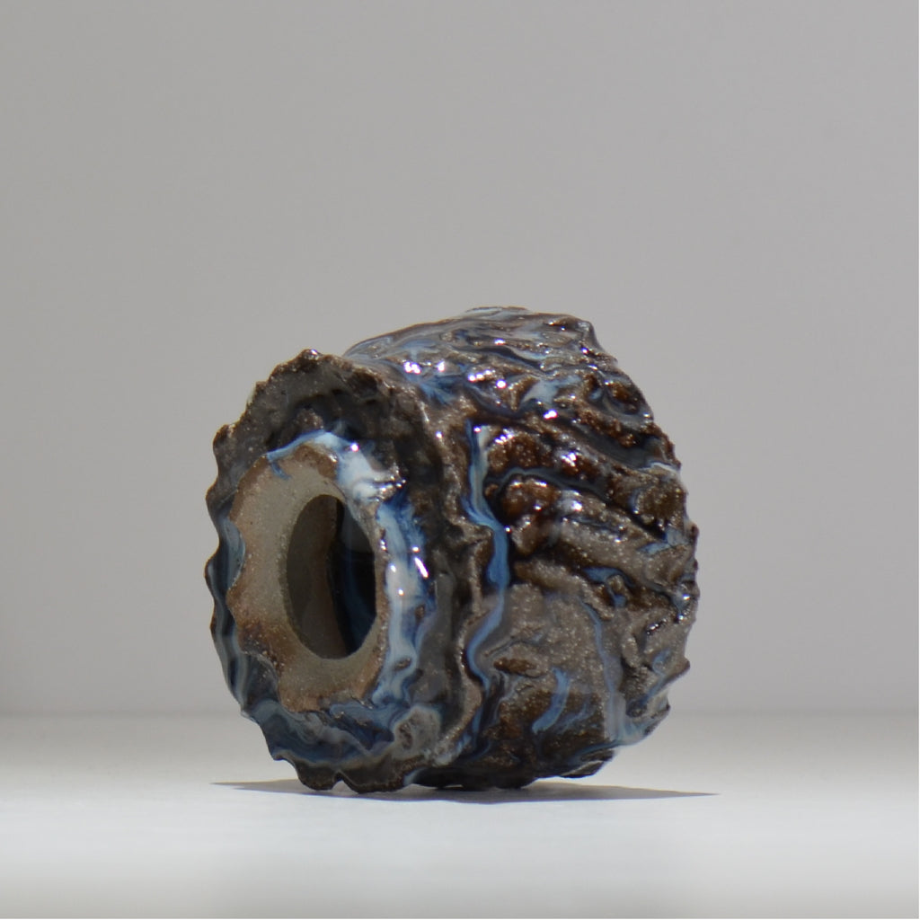 木村 貴史 / 深流-白波 /  kt_sr17_s /  約 φ11.5cm /  植木鉢