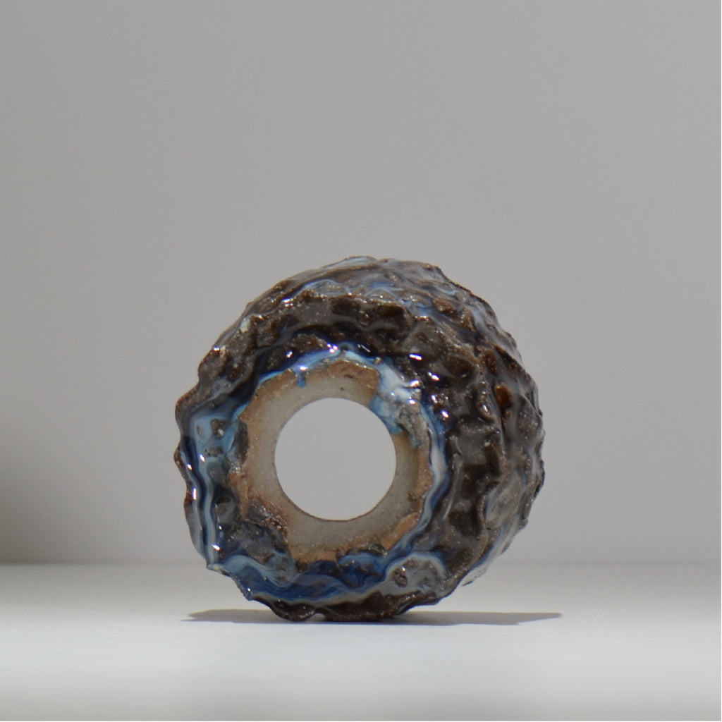 木村 貴史 / 深流-白波 /  kt_sr17_s /  約 φ11.5cm /  植木鉢