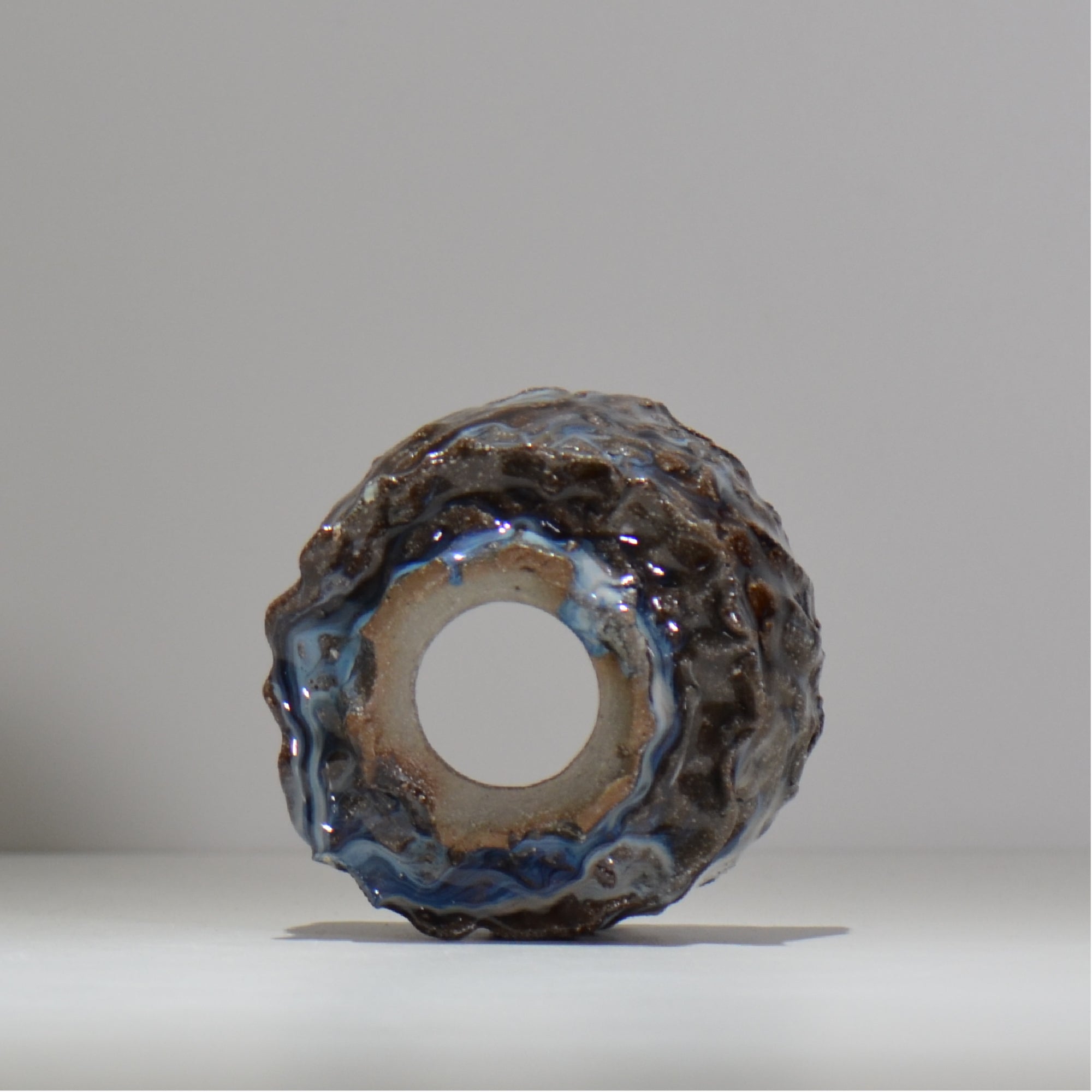 木村 貴史 / 深流-白波 /  kt_sr17_s /  約 φ11.5cm /  植木鉢