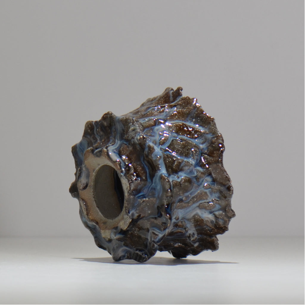 木村 貴史 / 深流-白波 /  kt_sr19_m /  約 φ12.7cm /  植木鉢