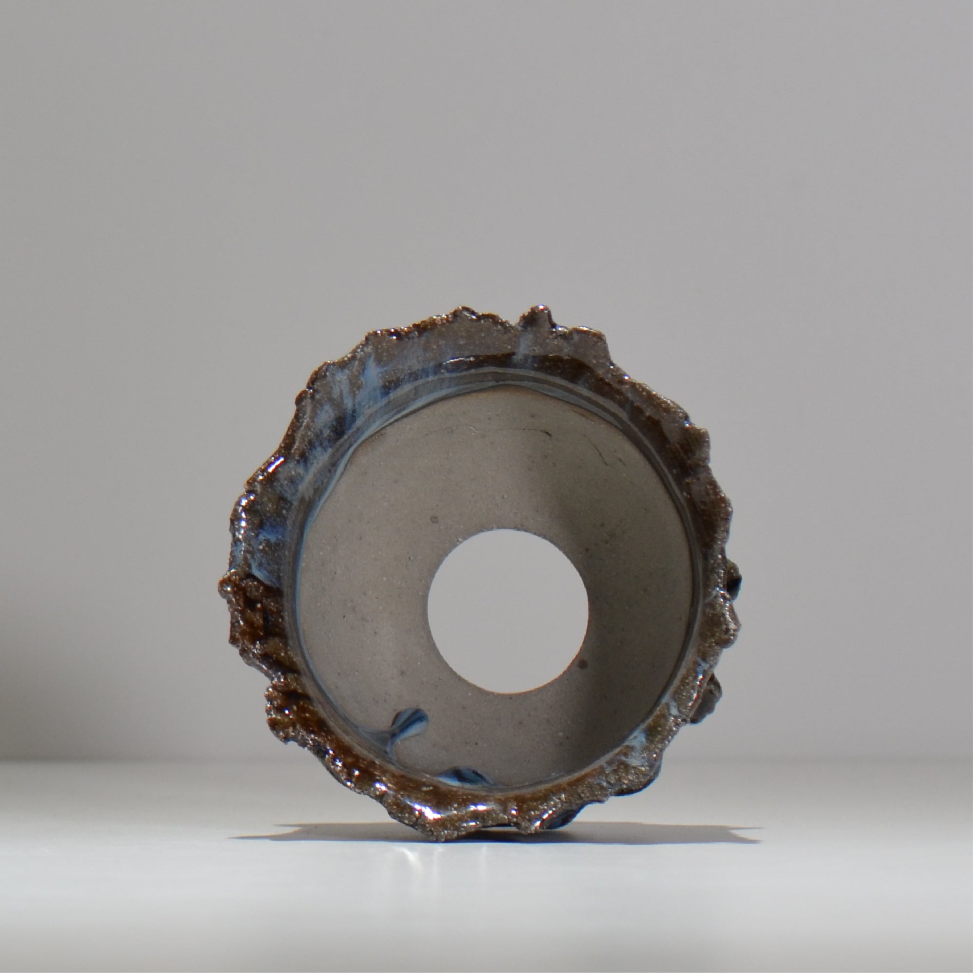 木村 貴史 / 深流-白波 /  kt_sr19_m /  約 φ12.7cm /  植木鉢