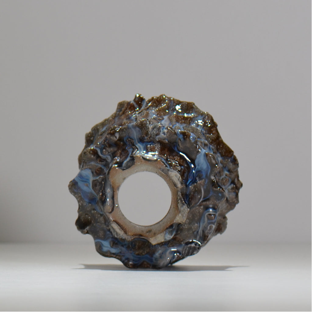 木村 貴史 / 深流-白波 /  kt_sr19_m /  約 φ12.7cm /  植木鉢