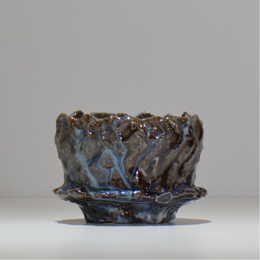 木村 貴史 / 深流-白波 /  kt_sr20_s /  約 φ11cm /  植木鉢