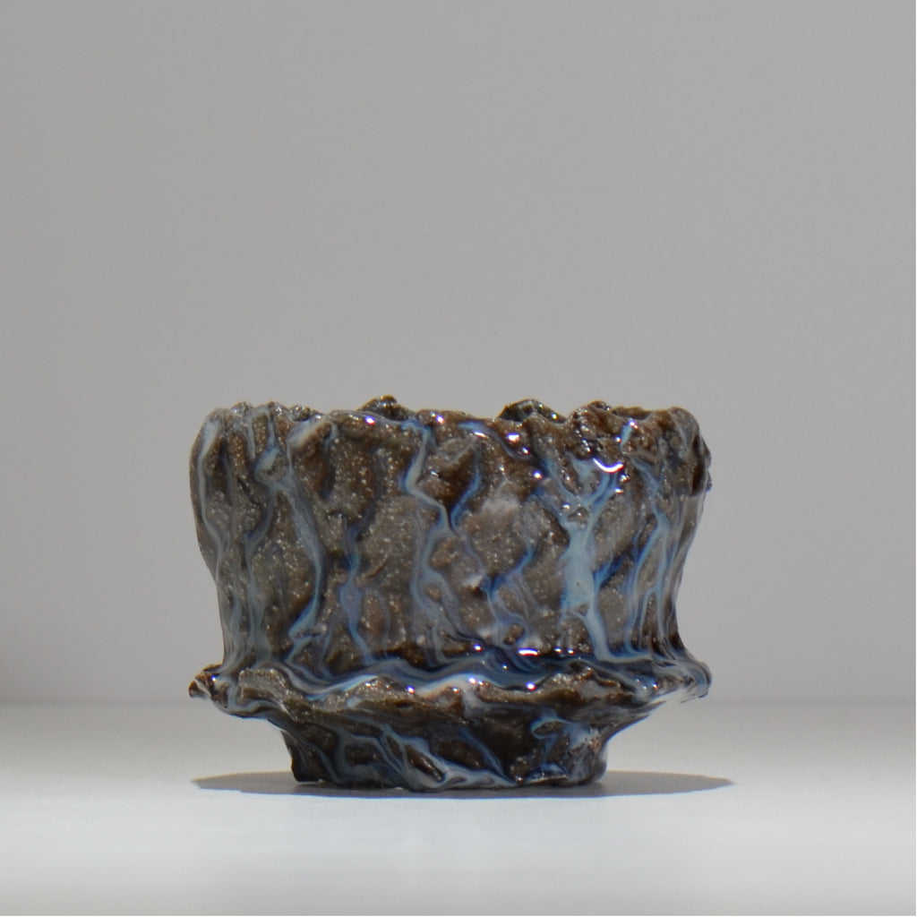 木村 貴史 / 深流-白波 /  kt_sr20_s /  約 φ11cm /  植木鉢