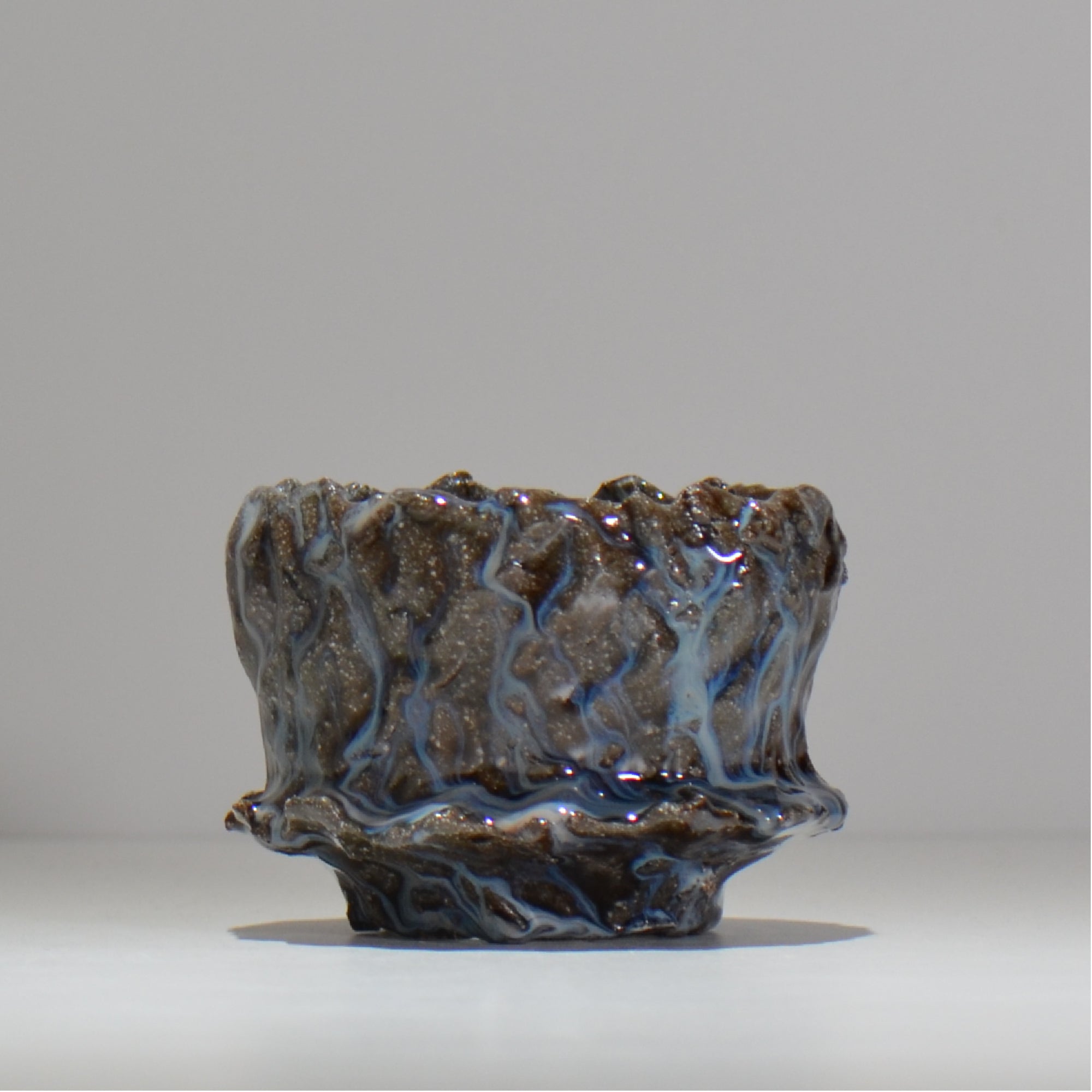 木村 貴史 / 深流-白波 /  kt_sr20_s /  約 φ11cm /  植木鉢