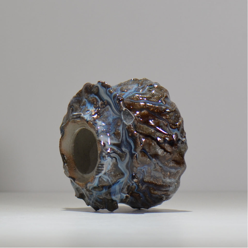 木村 貴史 / 深流-白波 /  kt_sr20_s /  約 φ11cm /  植木鉢