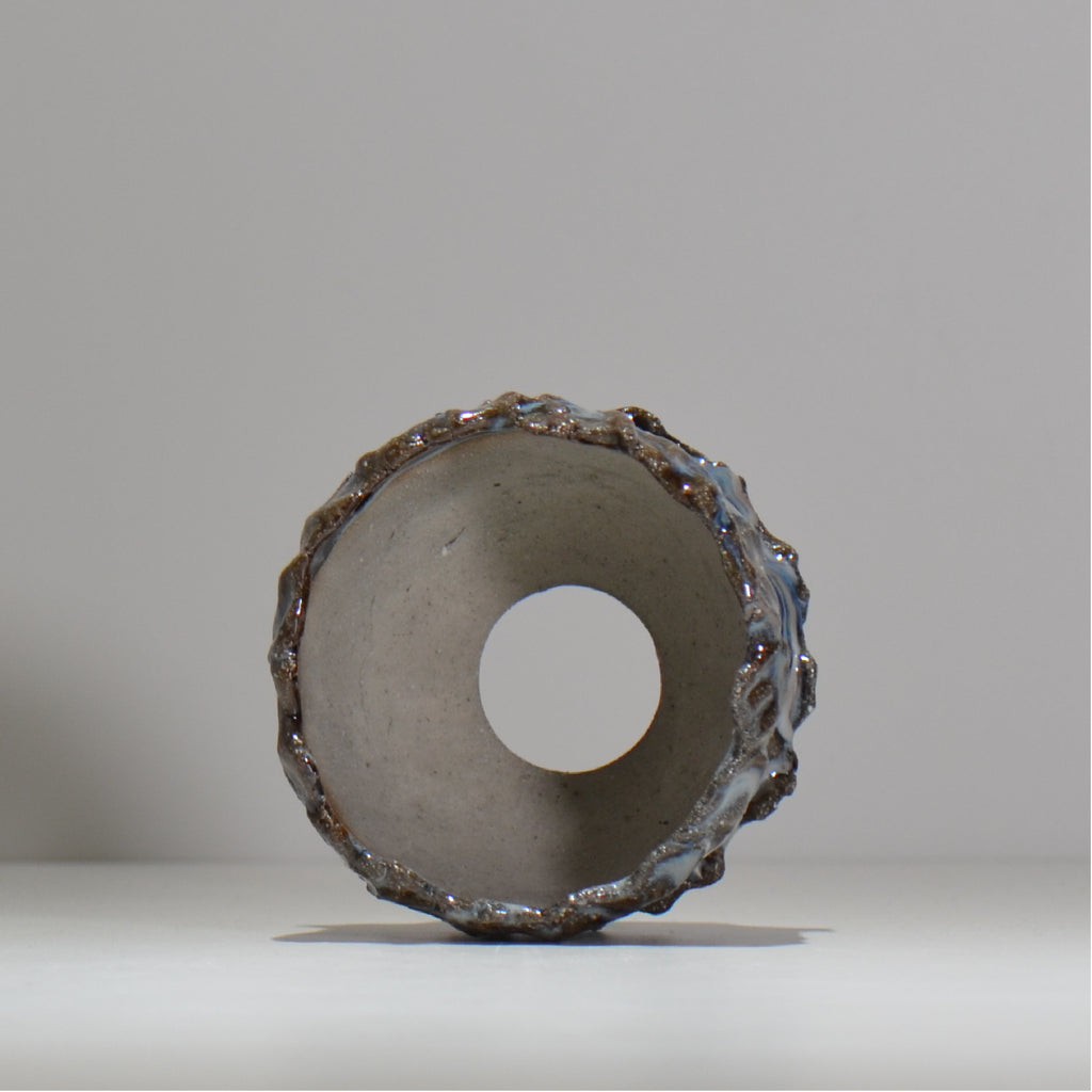 木村 貴史 / 深流-白波 /  kt_sr20_s /  約 φ11cm /  植木鉢