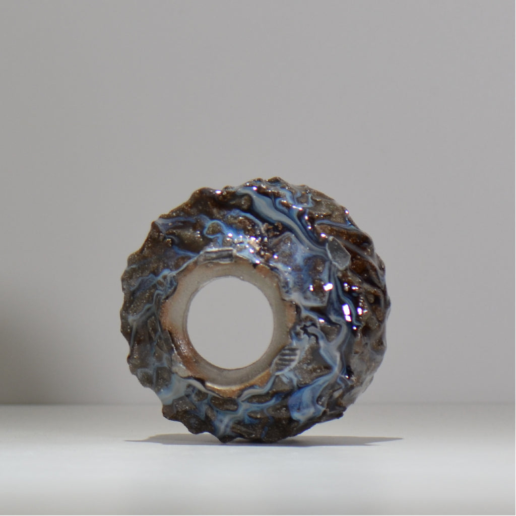 木村 貴史 / 深流-白波 /  kt_sr20_s /  約 φ11cm /  植木鉢