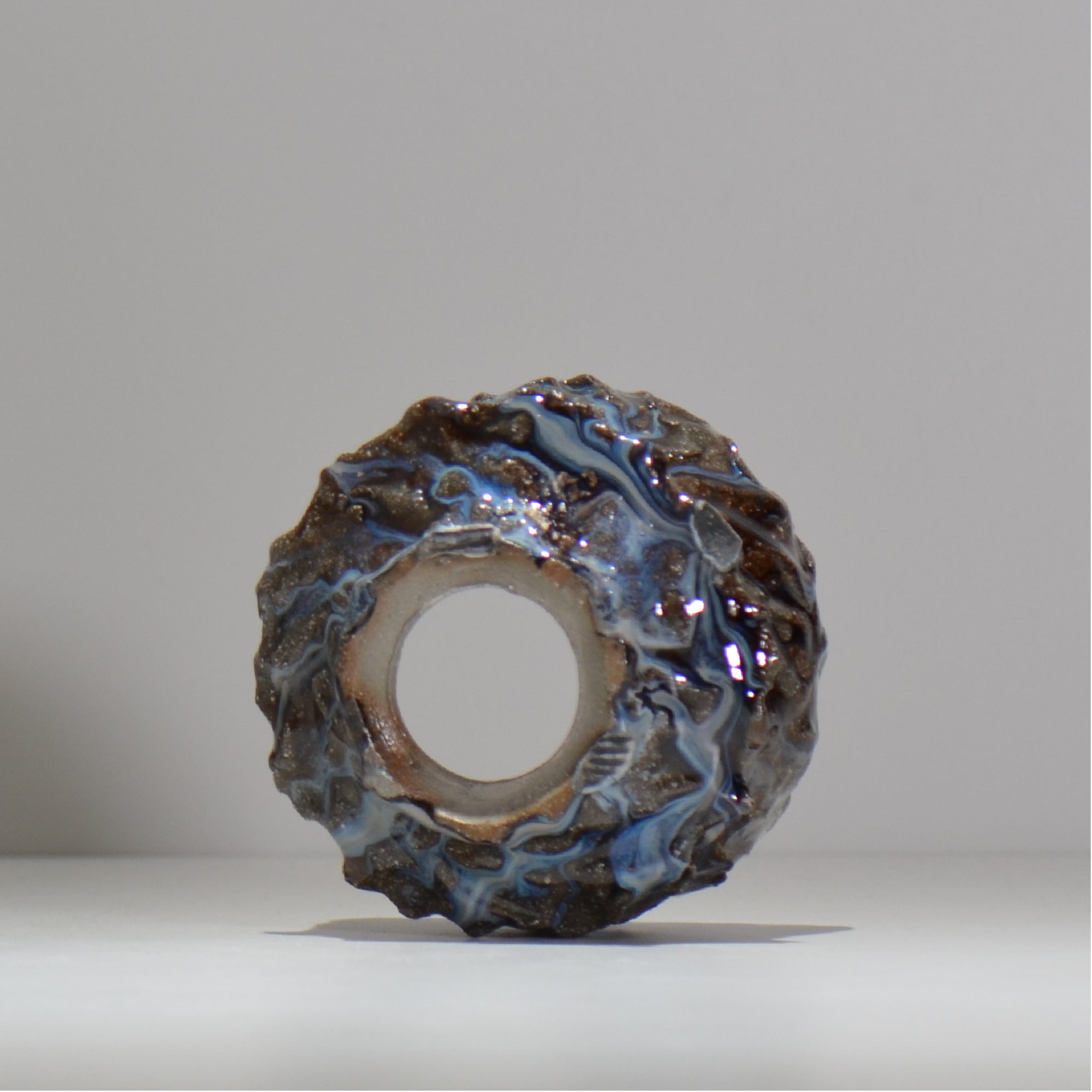 木村 貴史 / 深流-白波 /  kt_sr20_s /  約 φ11cm /  植木鉢