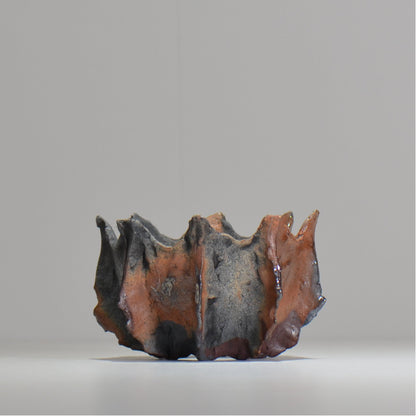 木村 貴史 / YAKISHIME / kt_ys03_s /  約 φ10cm /  植木鉢