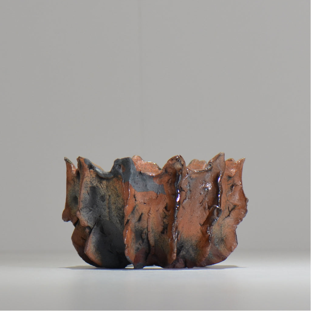 木村 貴史 / YAKISHIME / kt_ys05_s /  約 φ12.5cm /  植木鉢