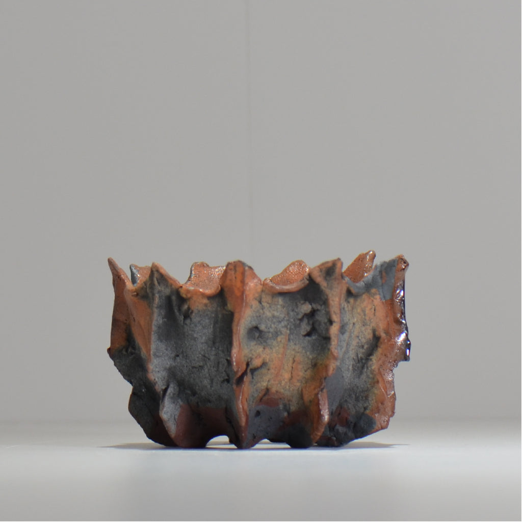 木村 貴史 / YAKISHIME / kt_ys05_s /  約 φ12.5cm /  植木鉢