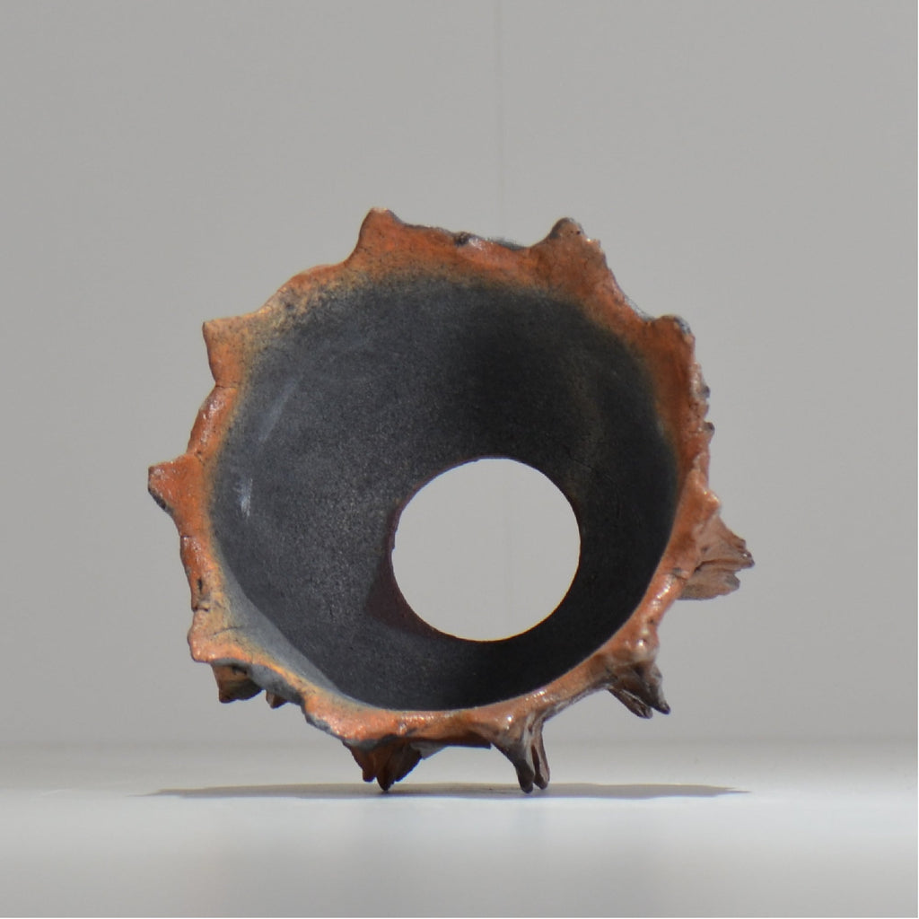 木村 貴史 / YAKISHIME / kt_ys05_s /  約 φ10cm /  植木鉢