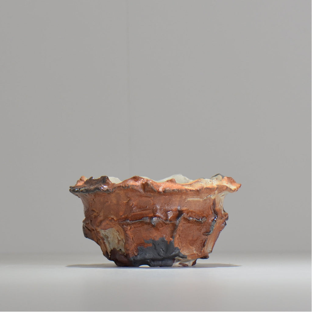 木村 貴史 / YAKISHIME / kt_ys07_s /  約 φ10.5cm /  植木鉢